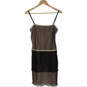 NWT Nine West two tone sheer spaghetti strap dress, 10